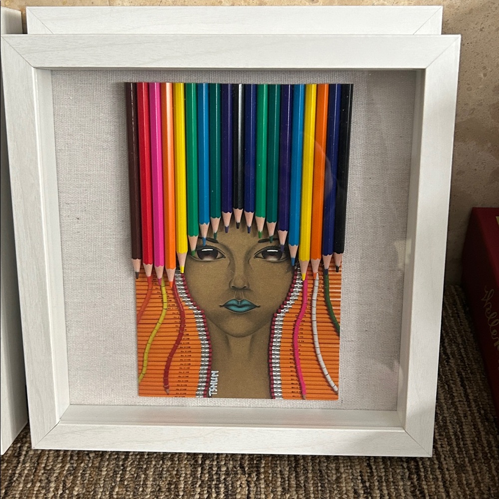 TSHUN Mixed Media Colored Pencil Art